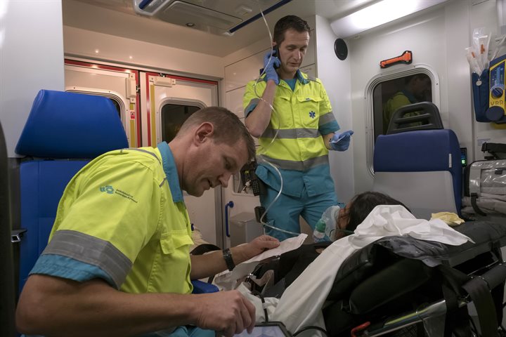 Tevreden over ambulancezorg